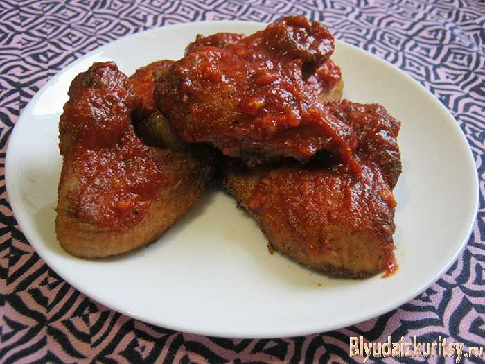 Крылышки в кисло-сладком соусе