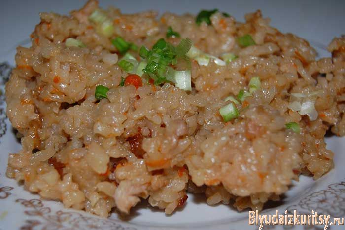 Рис с курицей в традициях Востока