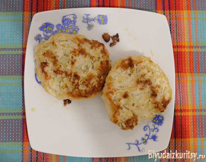 Нежные котлеты из куриных грудок