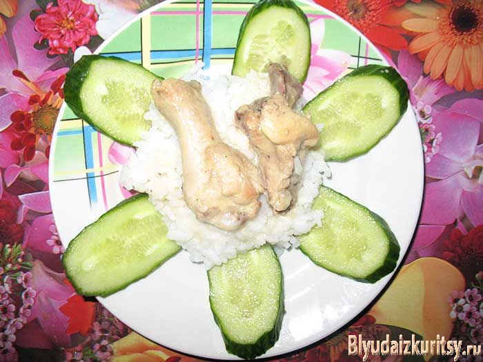 Курица в соусе из сметаны