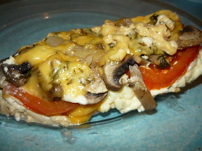 Куриная грудка аля по-французски в мультиварке