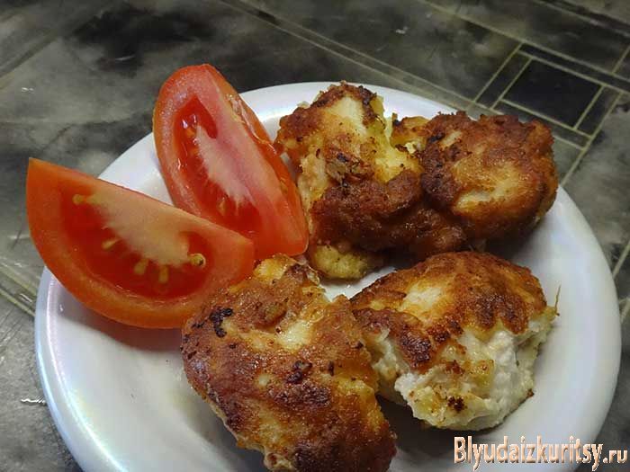 Курица в панировочных сухарях