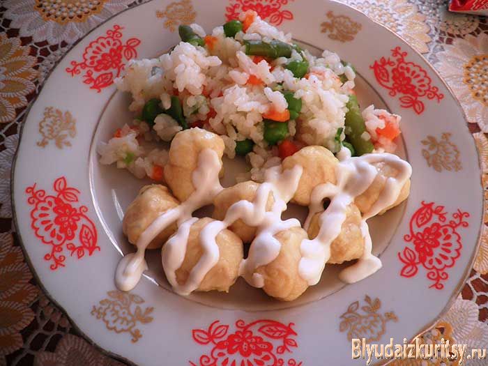 Фрикадельки из куриного филе