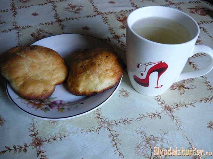 Пирожки с куриной начинкой