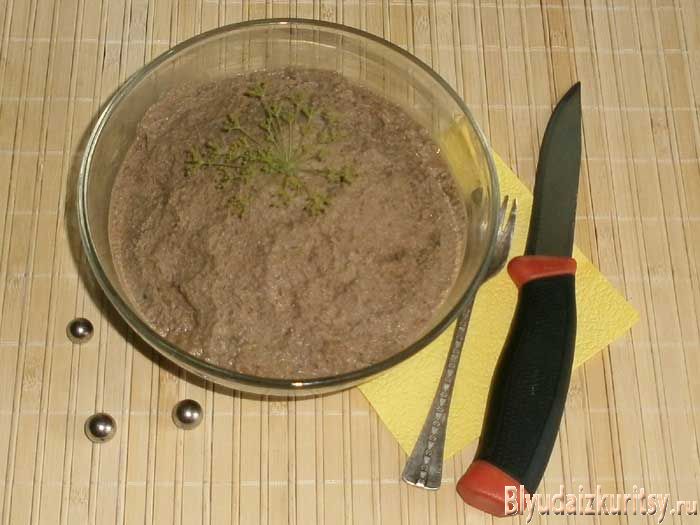 Паштет из куриной печени