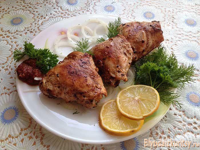 Курица в майонезе со специями